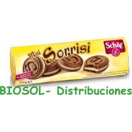 Mini Sorrisi galletas SIN GLUTEN 100gr - SCHAR