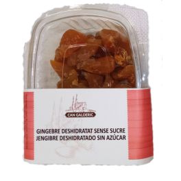 Jengibre SIN AZUCAR 100% fruta deshidratado 120gr CAN GALDERIC Jengibre SIN AZUCAR 100% fruta deshidratado 120gr CAN GALDERIC