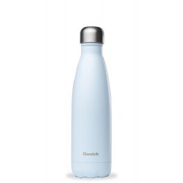 Botella Isotermica Acero Inox. PASTEL AZUL 500ml QWETCH