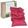 JUMBO Cojin grande Termico 26x55 cm huesos cereza