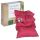 JUMBO Cojin grande Termico 26x55 cm huesos cereza