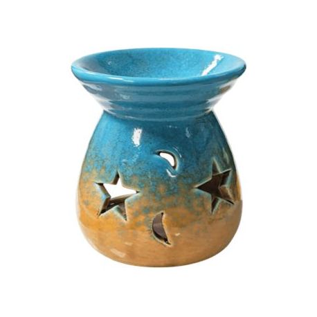 Quemador de aceite Ceramico AZUL 8,5 cm HERBIO