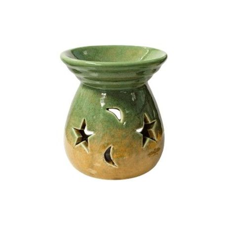 Quemador de aceite Ceramico VERDE 8,5 cm HERBIO