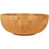 Bol Ensaladera 25 cm madera maciza de Bambu-PANDOO