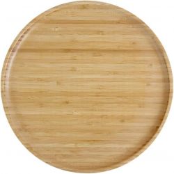 Plato Bandeja 30 cm madera maciza Bambu - PANDOO