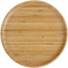 Plato 25 cm de madera maciza de Bambu - PANDOO