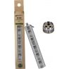 Especiero en tubo de metal 5 Tarros - PANDOO