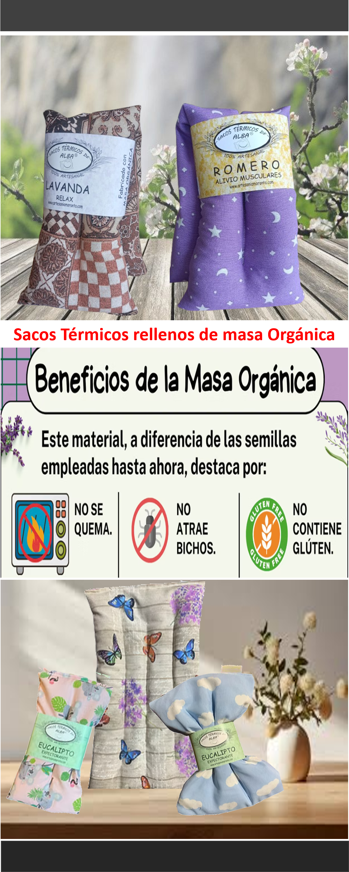 Sacos Termicos con masa organica